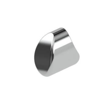 Round End Cap Chrome